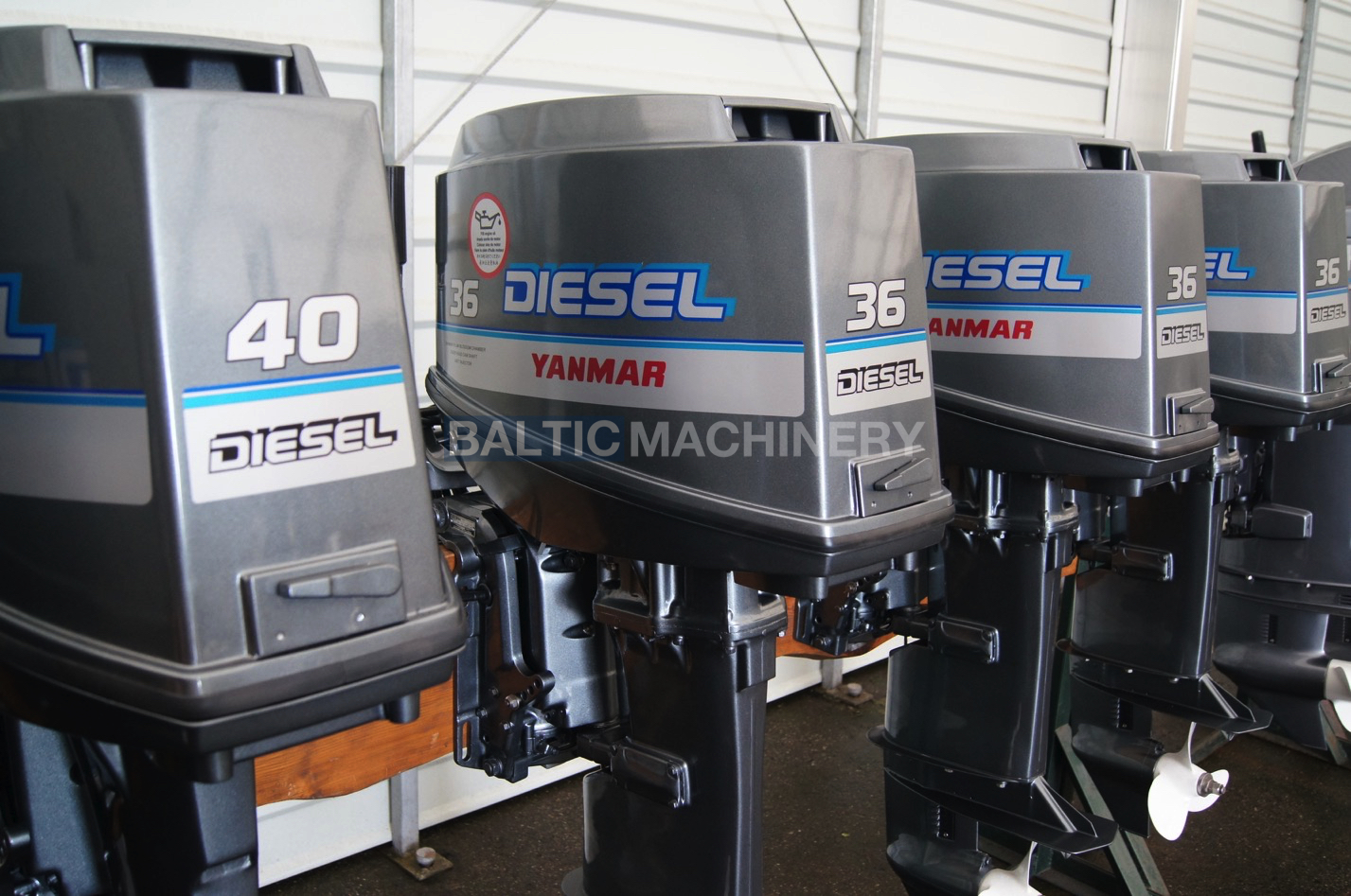 Yanmar D40 diesel outboard engine - BalticMachinery